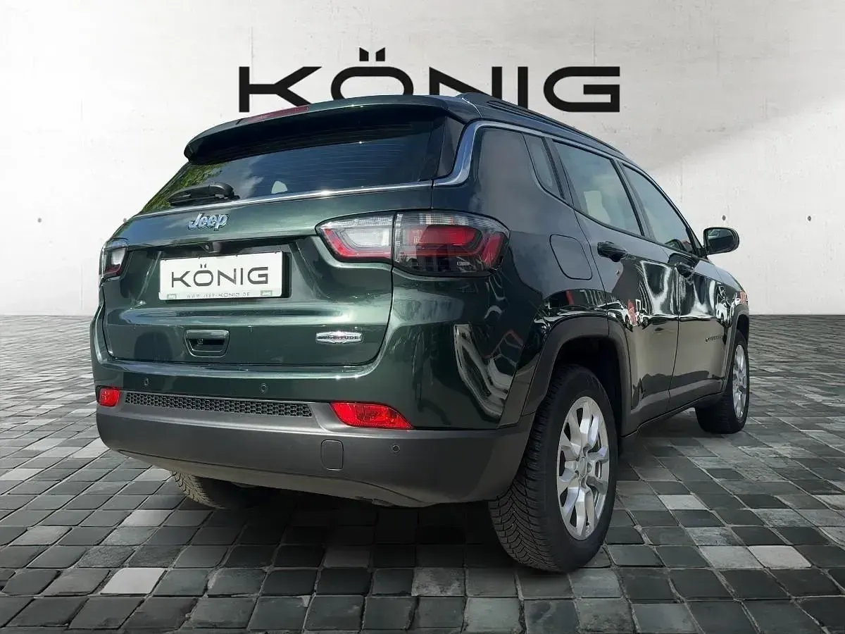 Gebraucht Jeep Compass Longitude 150 PS (110 kW) 2021 Grün SUV
