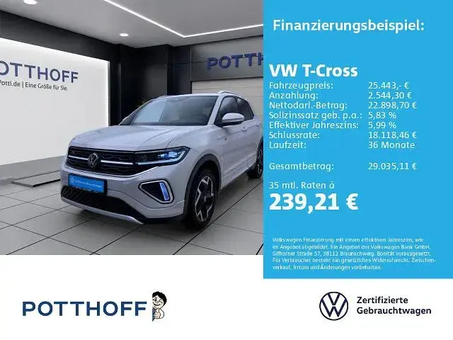 Gebraucht VW T-Cross R-line 116 PS (85 kW) 2025 SUV