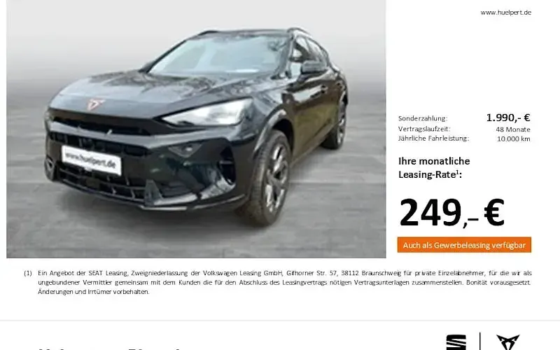 Gebraucht Cupra Formentor 150 PS (110 kW) 2025 Schwarz SUV