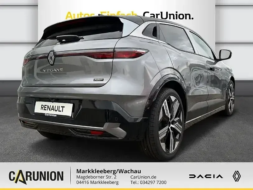 Używany Renault Megane E-Tech Iconic 160 kW (218 KM) 2024 Szary Sedan/Limuzyna