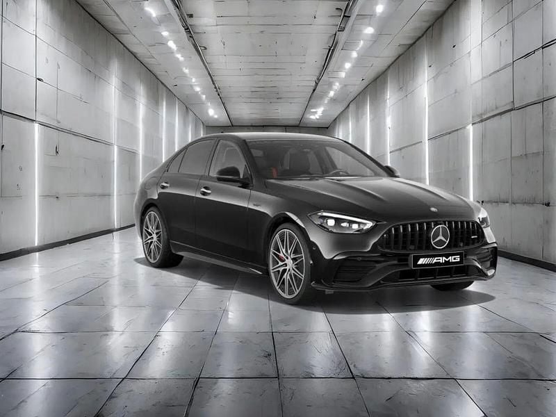 Gebraucht Mercedes C43 AMG AMG 408 PS (300 kW) 2024 Metalliclack obsidianschwarz m Limousine
