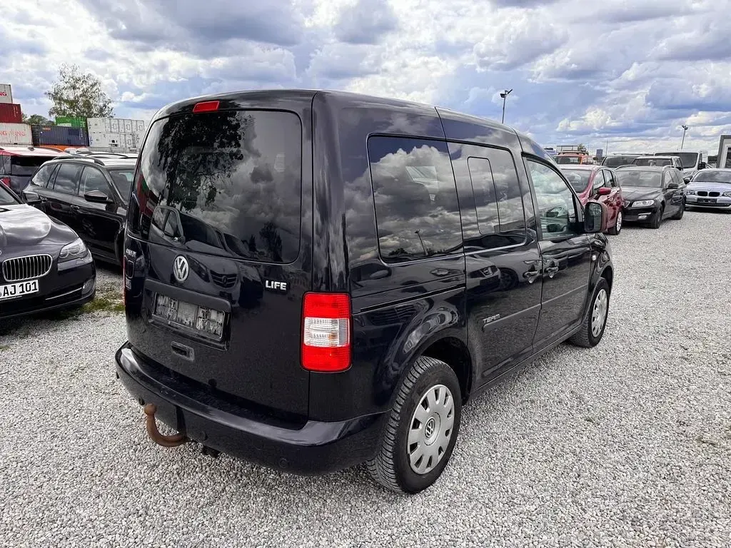 Second-hand VW Caddy Team 80 CP (58 kW) 2010 Negru Monovolum