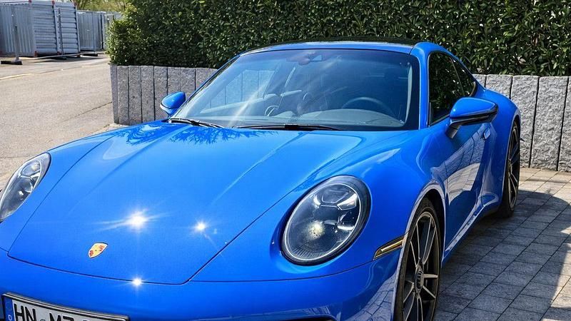 Gebraucht Porsche 992 480 PS (353 kW) 2022 Blau Coupé