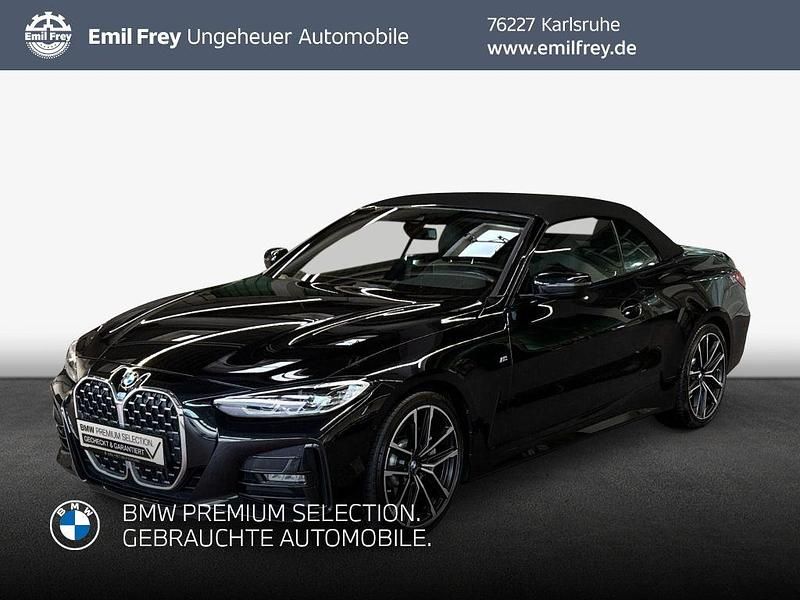 Saphirschwarz metallic Gebraucht 2022 BMW 430 Cabriolet M Sport Cabrio | 41.990 € (Guter Preis) - Bild 1/3