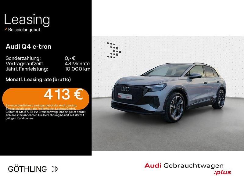 Gebraucht Audi Q4 e-tron Advanced 210 kW (286 PS) 2025 Florettsilber metallic SUV