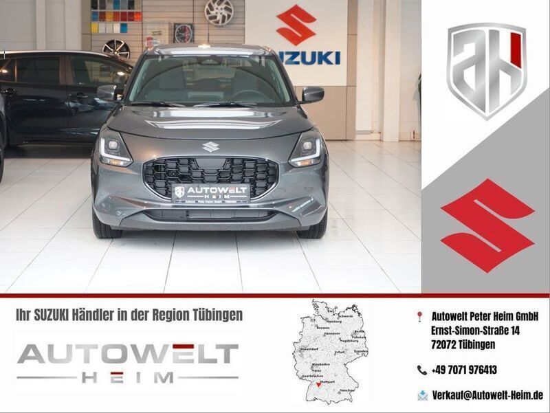 Mineral gray metallic Neu 2025 Suzuki Swift Kleinwagen | 19.490 € - Bild 1/4