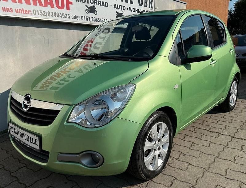Gebraucht Opel Agila Edition 65 PS (47 kW) 2008 Grün Kleinwagen
