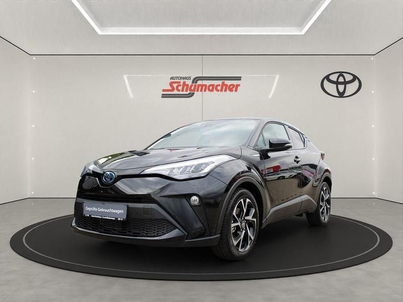 Black mica / ink Gebraucht 2021 Toyota C-HR Team SUV | 22.990 € (Fairer Preis) - Bild 1/4
