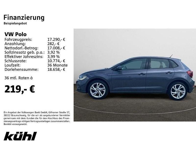 Gebraucht VW Polo Style 95 PS (69 kW) 2021 Grau Limousine