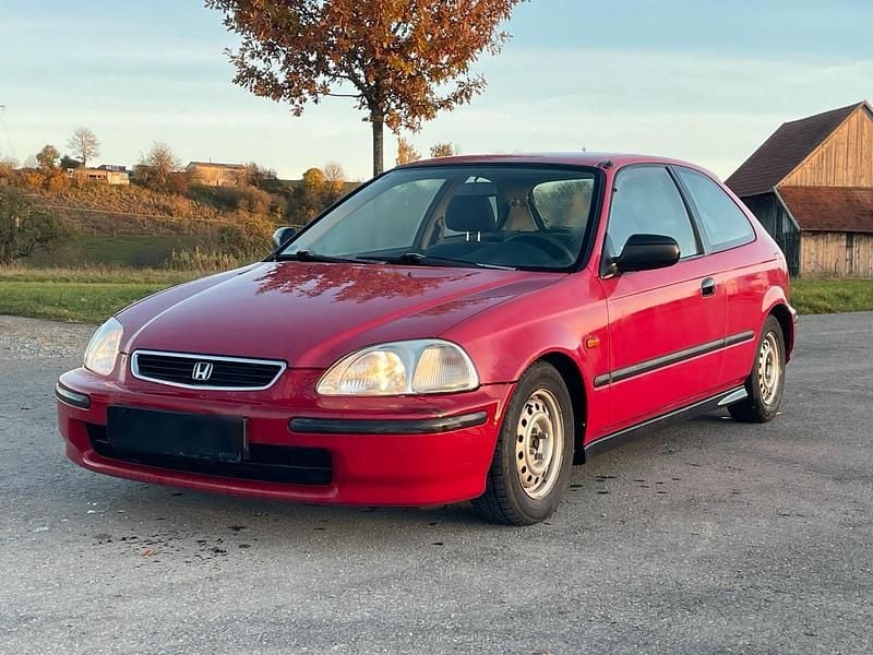 Rot Gebraucht 1997 Honda Civic Coupé | 1.590 € (Superpreis) - Bild 1/4