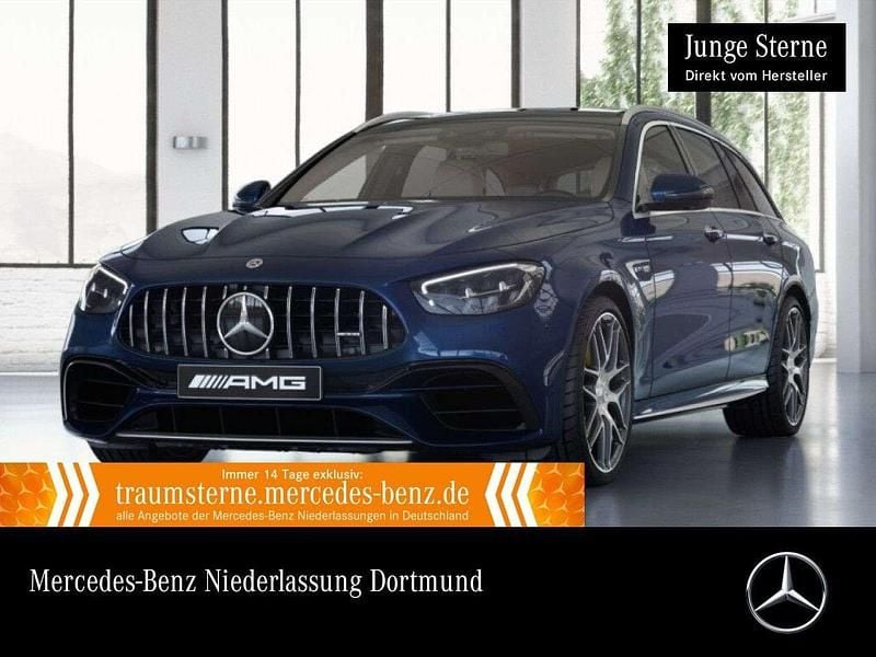 Blau Gebraucht 2022 Mercedes E63S AMG AMG Limousine | 89.990 € (Fairer Preis) - Bild 1/3