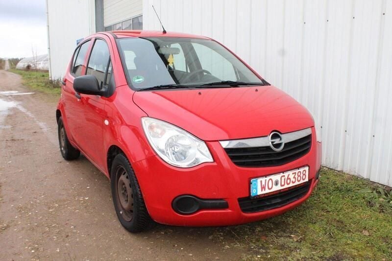 Gebraucht Opel Agila 68 PS (50 kW) 2011 Rot Kleinwagen