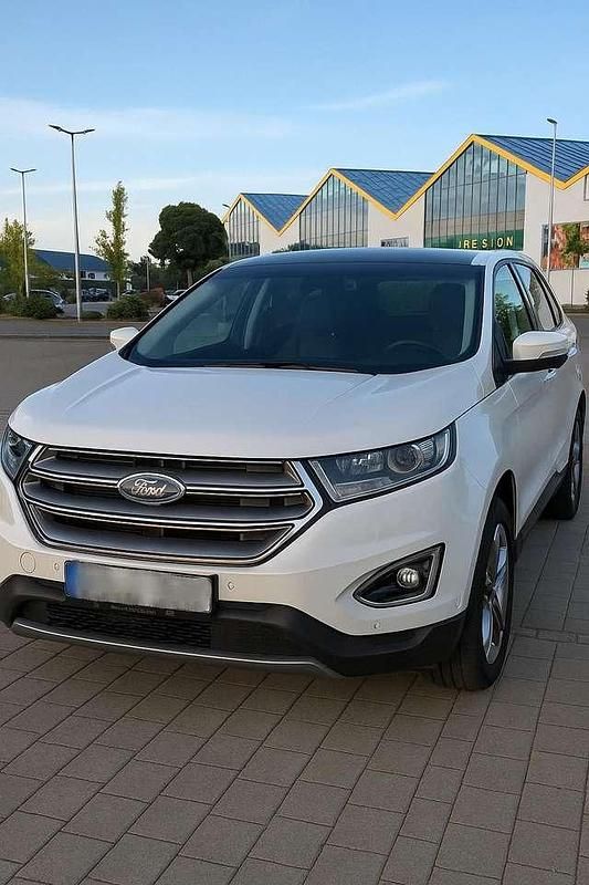 Weiß Gebraucht 2017 Ford Edge Titanium SUV | 17.500 € (Etwas zu teuer) - Bild 1/1