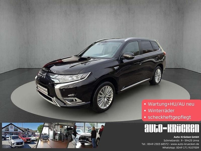 Rubinschwarz Gebraucht 2020 Mitsubishi Outlander P-HEV Top SUV | 25.990 € (Etwas zu teuer) - Bild 1/4