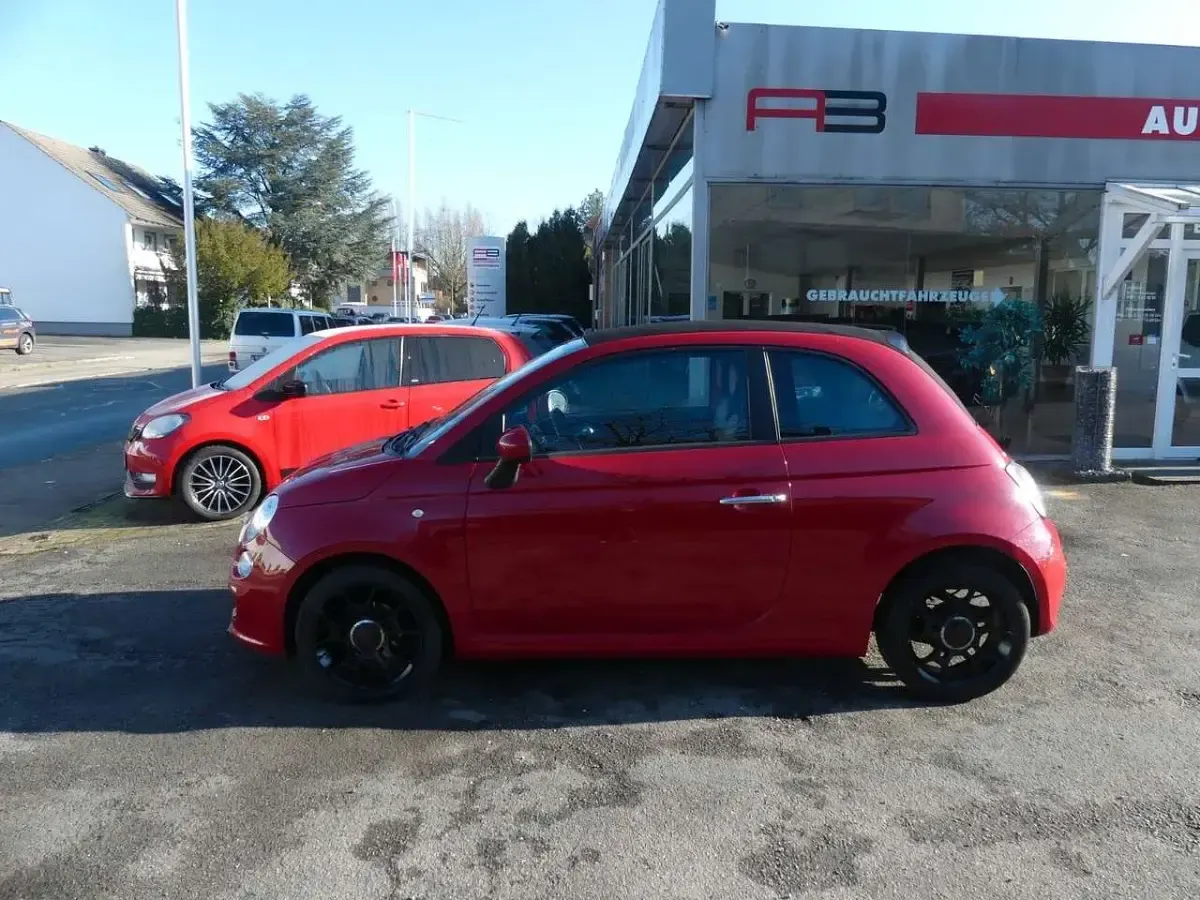 Gebraucht Fiat 500S S 86 PS (63 kW) 2013 Rot Cabrio