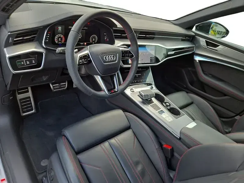 Gebraucht Audi A6 S-Line 340 PS (250 kW) 2025 Gletscherweiß metallic Kombi