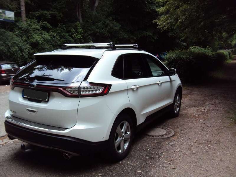Weiß Gebraucht 2017 Ford Edge SUV | 14.850 € (Superpreis) - Bild 1/4
