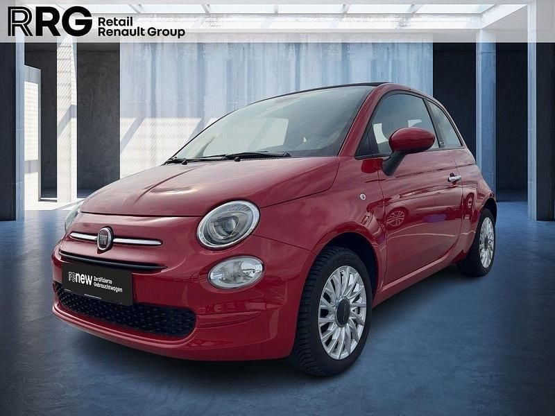 Rot Gebraucht 2022 Fiat 500C Club Cabrio | 13.489 € (Fairer Preis) - Bild 1/3