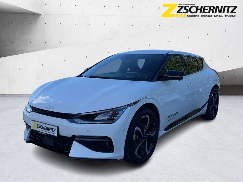 (swp) snowwhitepearl (p) Gebraucht 2024 Kia EV6 GT-Line SUV | 44.990 € (Superpreis) - Bild 1/4