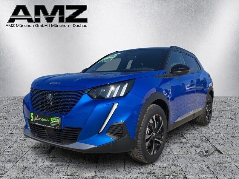 Blau/typ aussenverkleidung metallic Gebraucht 2023 Peugeot e-2008 GT SUV | 26.890 € (Teuer) - Bild 1/4