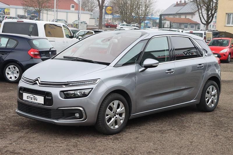 Gebraucht Citroën C4 Picasso SELECTION 120 PS (88 kW) 2018 Grau Van / Kleinbus