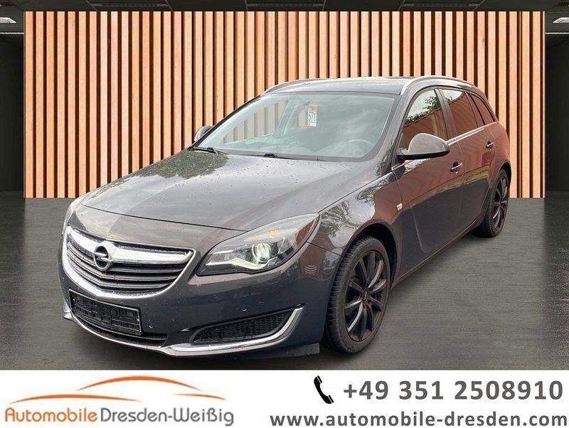 Plat.anthr./rogrey/0j:silbergr Gebraucht 2016 Opel Insignia Edition Kombi | 9.980 € (Etwas zu teuer) - Bild 1/4