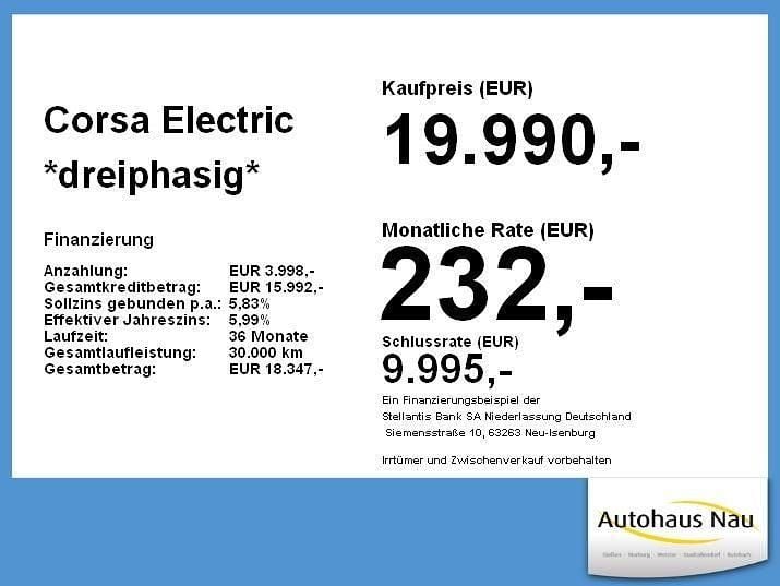 Gebraucht Opel Corsa-e 100 kW (136 PS) 2023 Karbon schwarz Kleinwagen