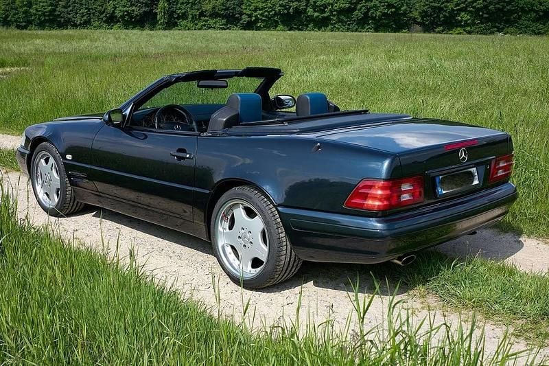 Gebraucht Mercedes SL280 204 PS (150 kW) 2000 Schwarz Cabrio