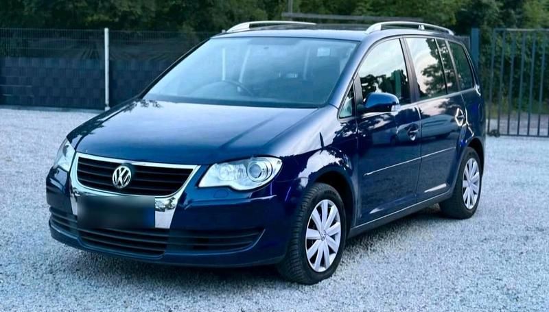 Gebraucht VW Touran 150 PS (110 kW) 2008 Blau Van / Kleinbus