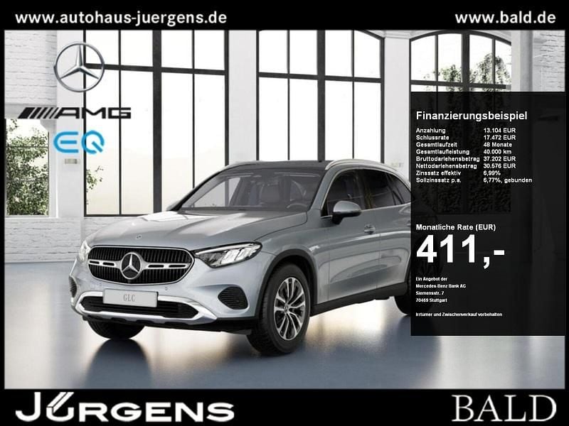 Metalliclack hightechsilber Gebraucht 2023 Mercedes GLC200 Avantgarde SUV | 43.570 € (Superpreis) - Bild 1/4