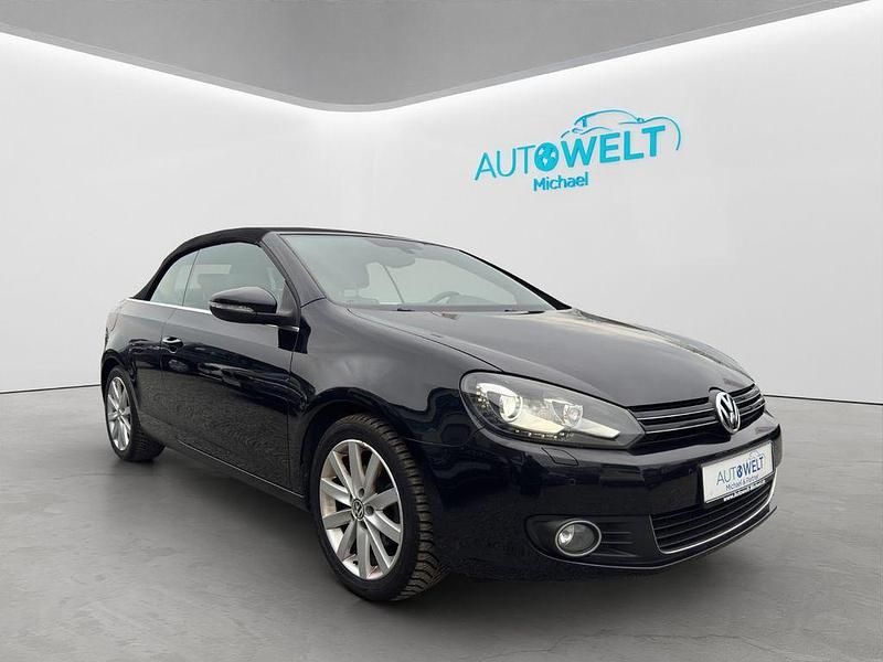 Gebraucht VW Golf 105 PS (77 kW) 2011 Schwarz Cabrio