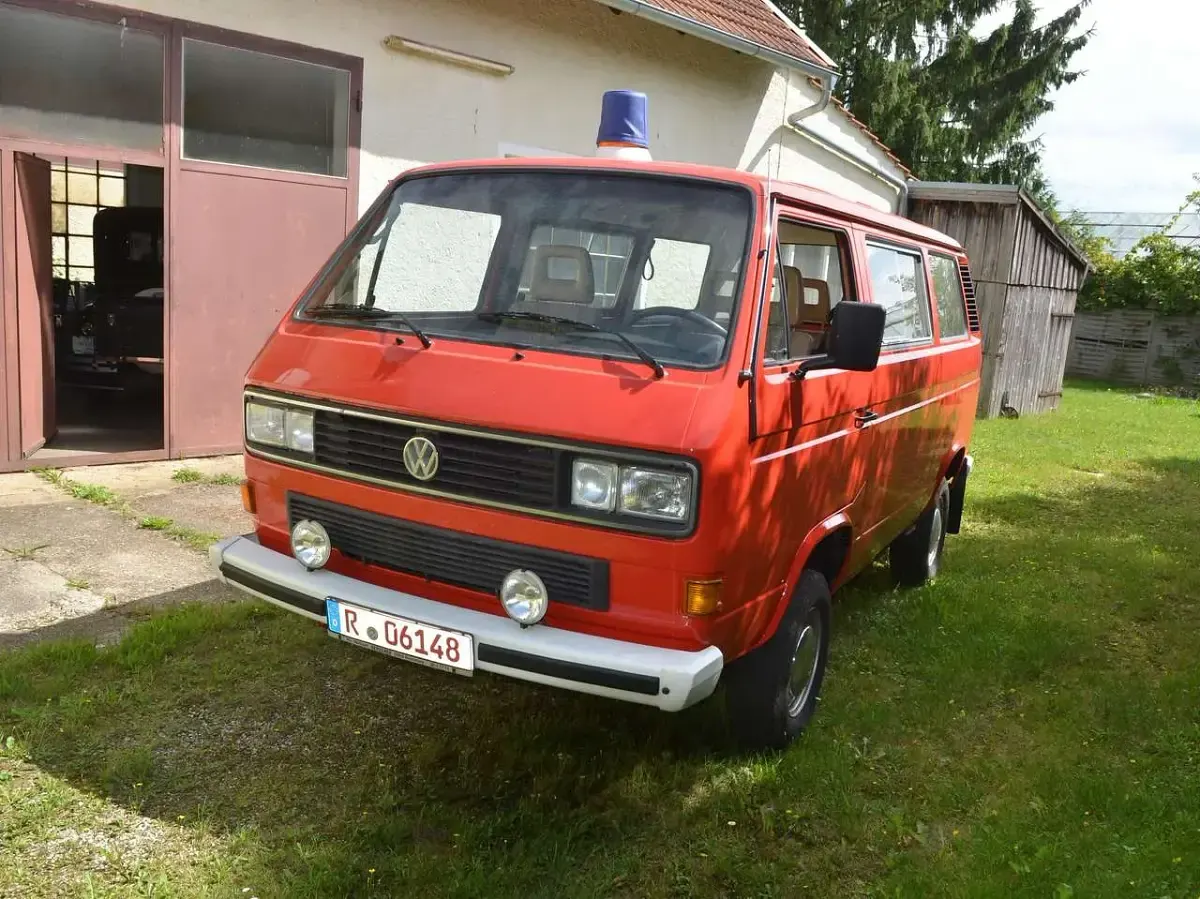Gebraucht VW T3 95 PS (69 kW) 1986 Rot Van