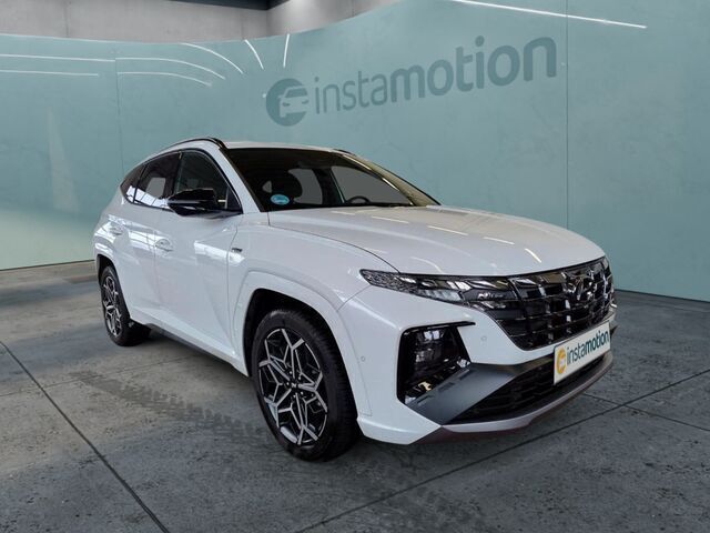 Weiß Gebraucht 2024 Hyundai Tucson N Line SUV | 35.340 € (Fairer Preis) - Bild 1/2