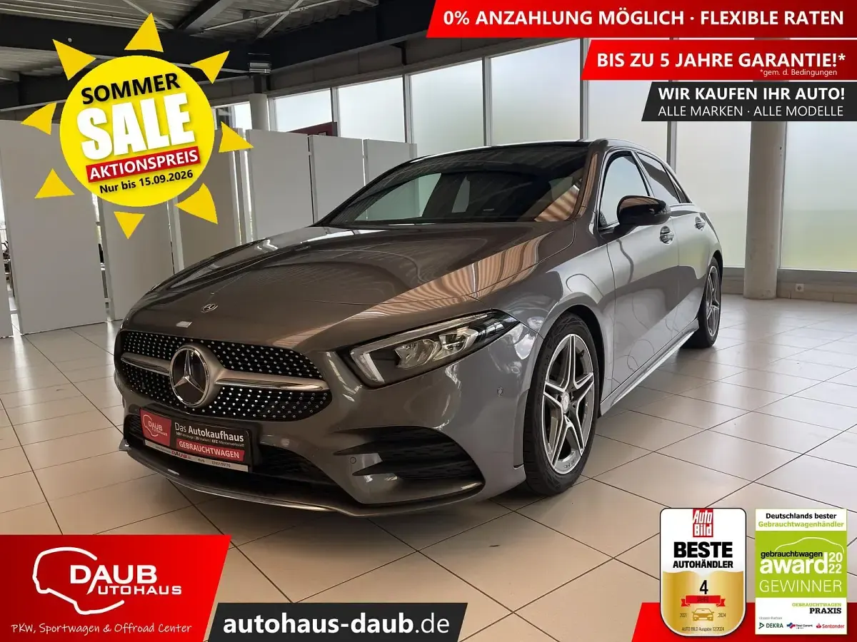 Gebraucht Mercedes A200 AMG line 163 PS (119 kW) 2019 Limousine