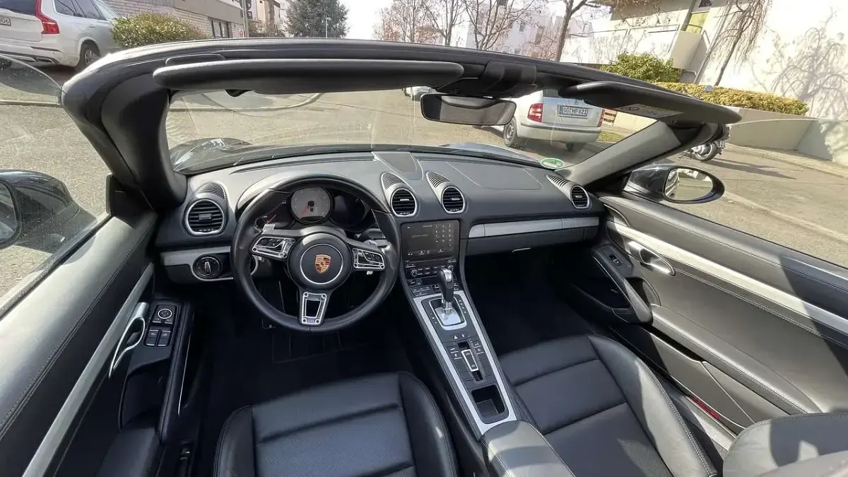 Brugt Porsche 718 Boxster 349 HK (256 kW) 2017 Sort Cabriolet