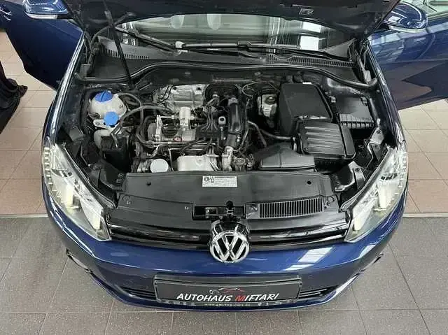 Usata VW Golf VI 105 CV (77 kW) 2011 Blu Utilitaria
