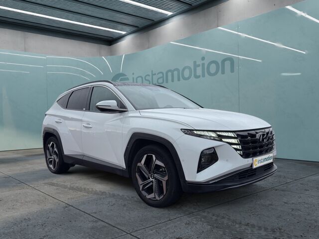 Weiß Gebraucht 2021 Hyundai Tucson SUV | 28.690 € (Etwas zu teuer) - Bild 1/2