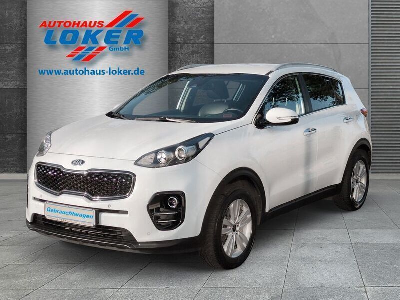 Weiß Gebraucht 2018 Kia Sportage DREAM-TEAM Edition SUV | 13.880 € (Fairer Preis) - Bild 1/4