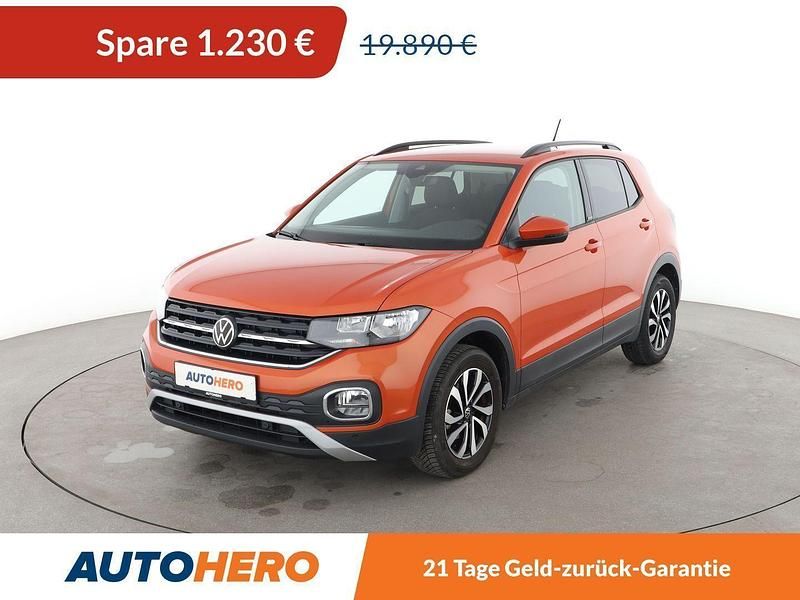 Orange Gebraucht 2021 VW T-Cross Active SUV | 18.660 € (Fairer Preis) - Bild 1/3