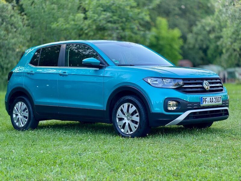 Grün Gebraucht 2019 VW T-Cross SUV | 16.400 € (Fairer Preis) - Bild 1/4