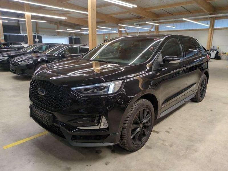 Obsidianschwarz metallic Gebraucht 2020 Ford Edge ST-Line SUV | 24.985 € (Guter Preis) - Bild 1/4