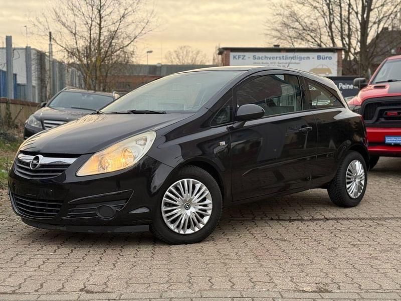 Gebraucht Opel Corsa Edition 80 PS (58 kW) 2007 Schwarz Kleinwagen
