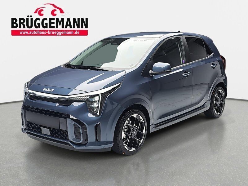 Blau Neu 2025 Kia Picanto GT-Line Kleinwagen | 20.990 € (Teuer) - Bild 1/4