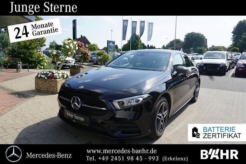 Schwarz Gebraucht 2021 Mercedes A250 AMG Limousine | 25.950 € (Etwas zu teuer) - Bild 1/4