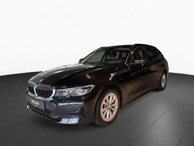 Gebraucht BMW 320 Advantage 184 PS (135 kW) 2021 Saphirschwarz (schwarz) Kombi