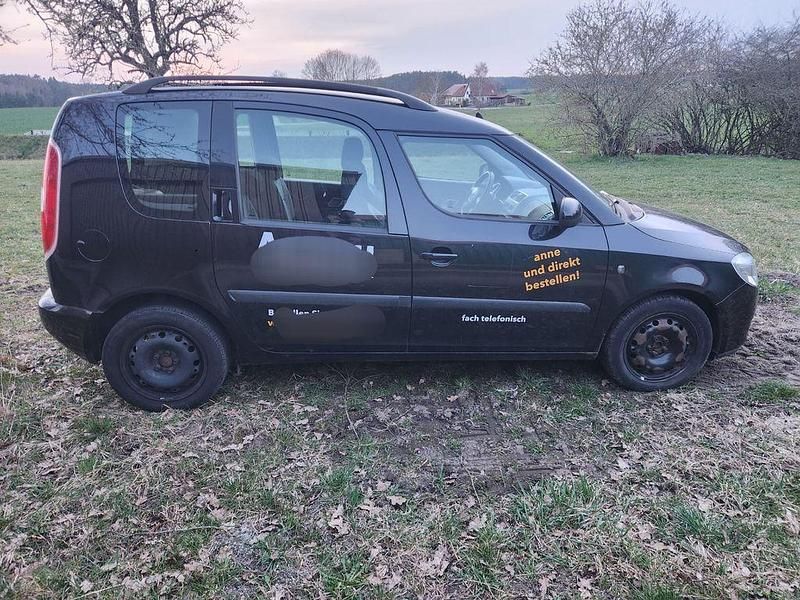 Gebraucht Skoda Roomster Comfort 105 PS (77 kW) 2009 Schwarz Van / Kleinbus