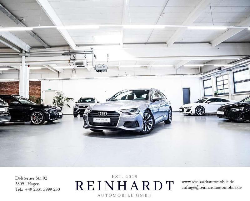 Taifungrau metallic Gebraucht 2021 Audi A6 Ambiente Kombi | 27.565 € (Superpreis) - Bild 1/2