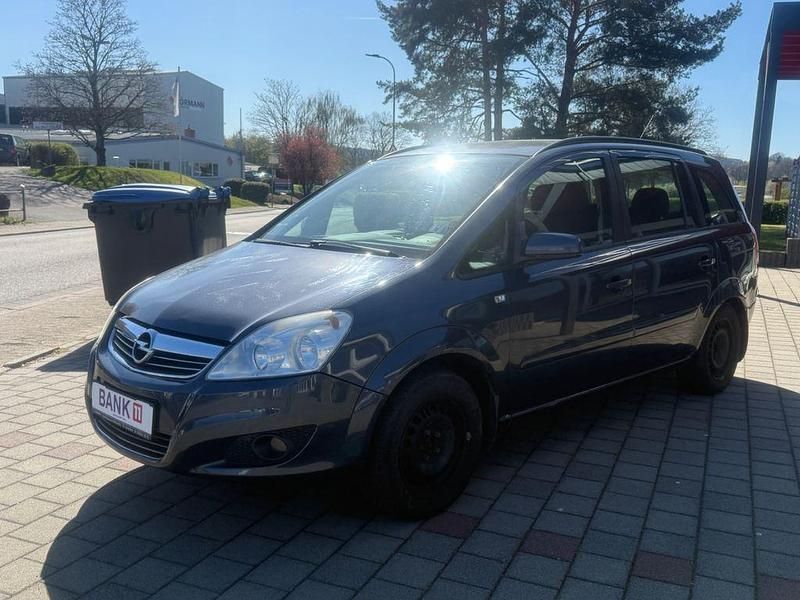 Gebraucht Opel Zafira Edition 116 PS (85 kW) 2008 Blau Van / Kleinbus