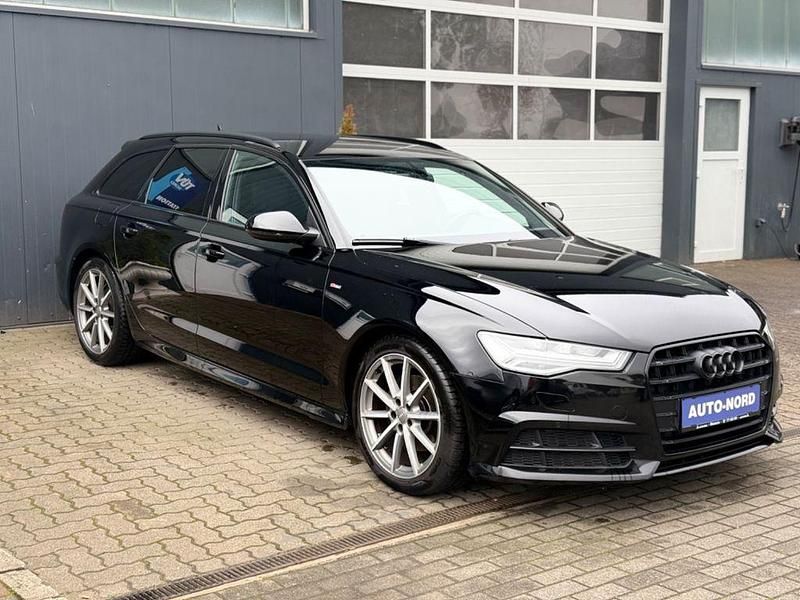 Schwarz Gebraucht 2018 Audi A6 S-Line Kombi | 20.990 € (Fairer Preis) - Bild 1/3