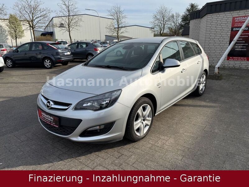 Silber Gebraucht 2015 Opel Astra Energy Kombi | 8.499 € (Fairer Preis) - Bild 1/4